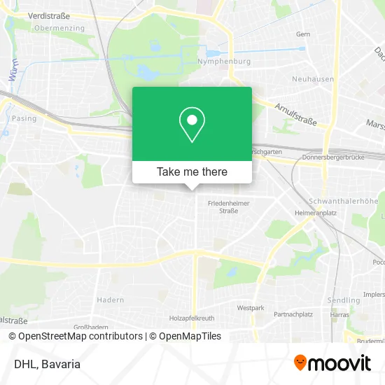 Карта DHL