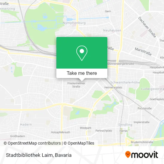 Карта Stadtbibliothek Laim