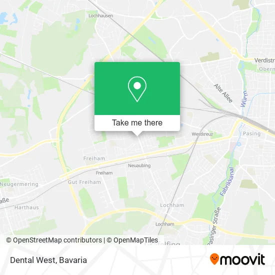 Карта Dental West