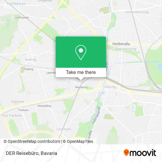 DER Reisebüro map