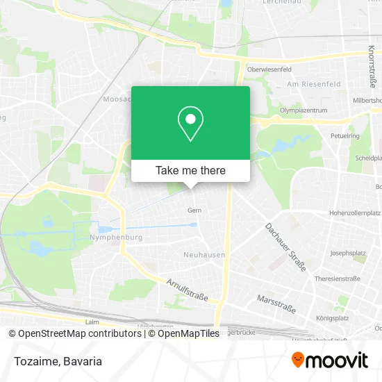 Карта Tozaime