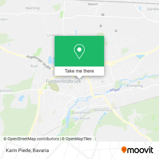 Карта Karin Piede