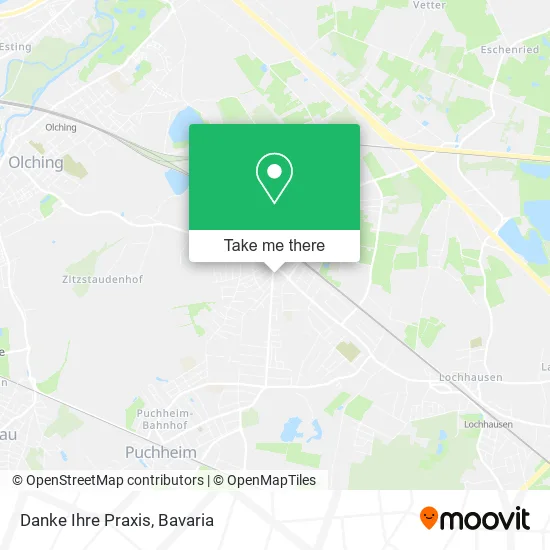 Карта Danke Ihre Praxis