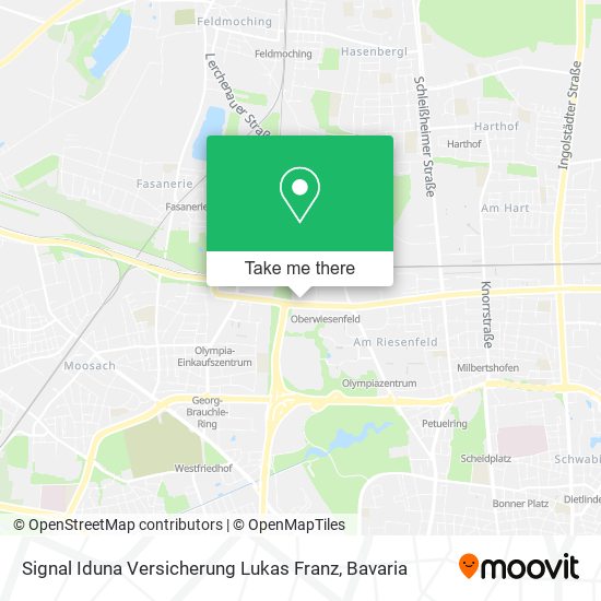 Signal Iduna Versicherung Lukas Franz map
