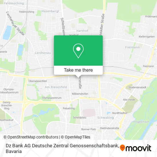 Карта Dz Bank AG Deutsche Zentral Genossenschaftsbank