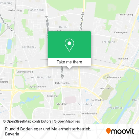 Карта R und d Bodenleger und Malermeisterbetrieb