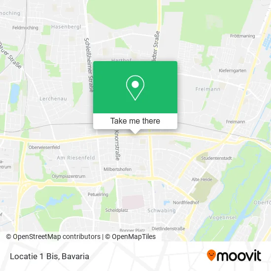 Карта Locatie 1 Bis