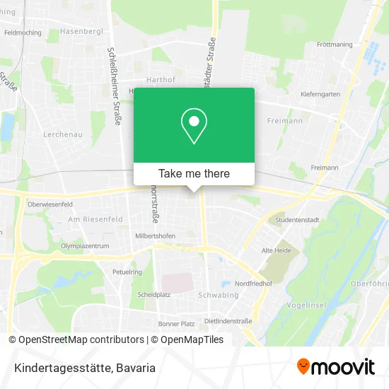 Карта Kindertagesstätte