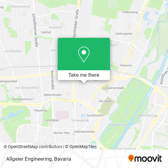 Карта Allgeier Engineering