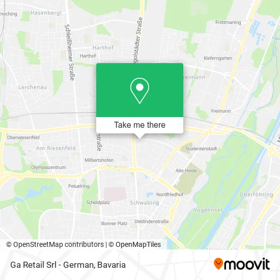 Карта Ga Retail Srl - German
