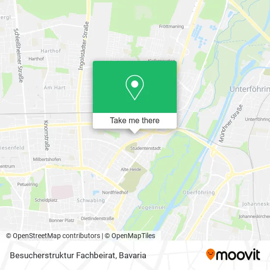 Карта Besucherstruktur Fachbeirat