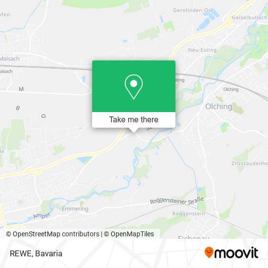 REWE map