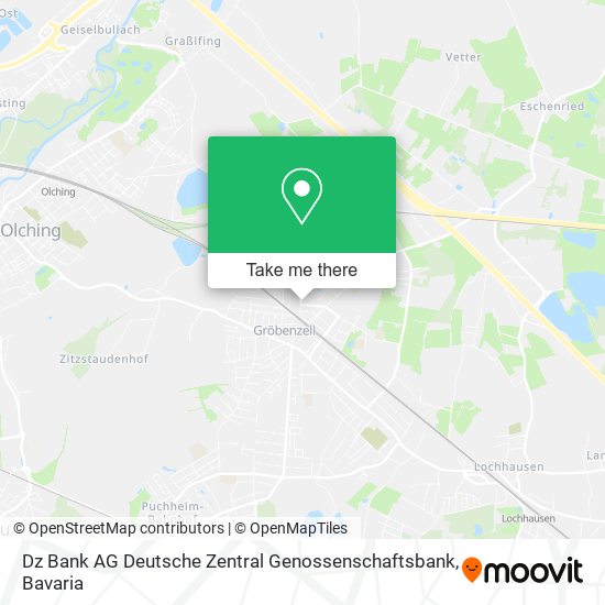 Dz Bank AG Deutsche Zentral Genossenschaftsbank map