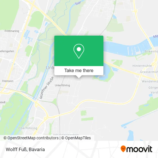 Карта Wolff Fuß