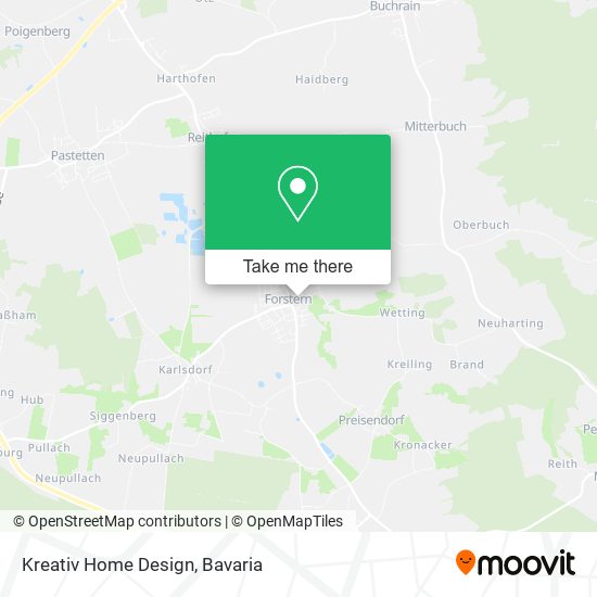 Kreativ Home Design map