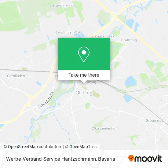 Werbe-Versand-Service Hantzschmann map