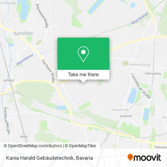 Kania Harald Gebäudetechnik map