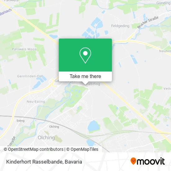 Карта Kinderhort Rasselbande