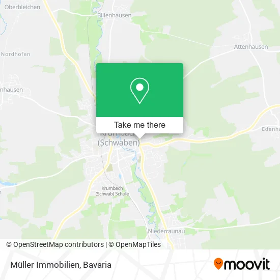 Карта Müller Immobilien
