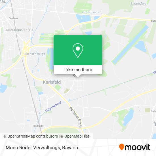 Mono Röder Verwaltungs map