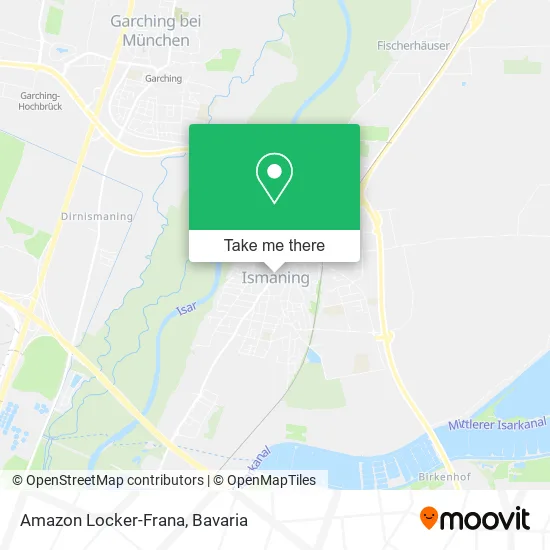 Карта Amazon Locker-Frana