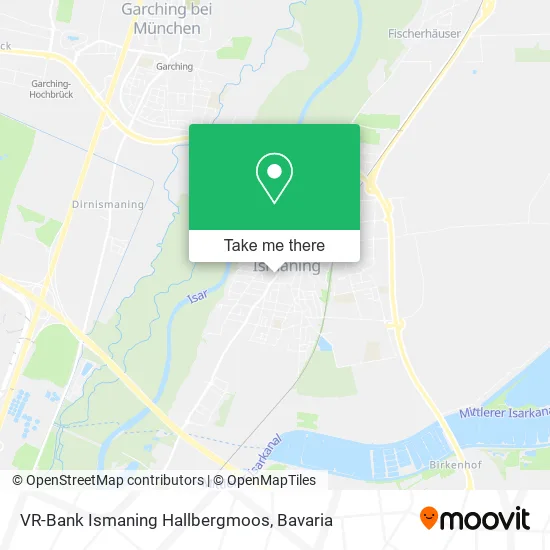 Карта VR-Bank Ismaning Hallbergmoos