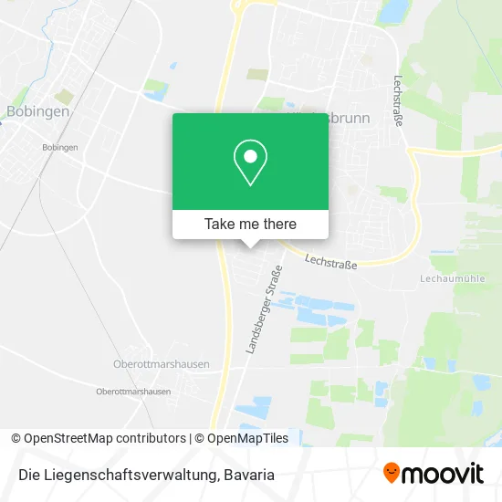 Карта Die Liegenschaftsverwaltung
