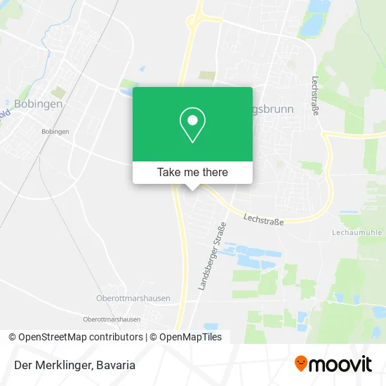 Карта Der Merklinger