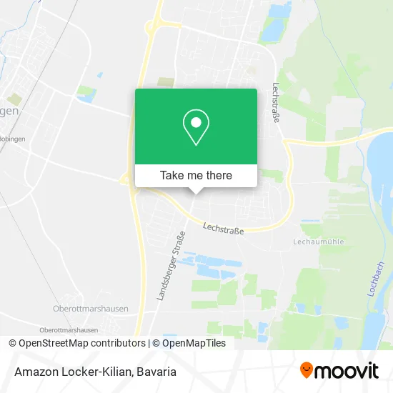 Карта Amazon Locker-Kilian