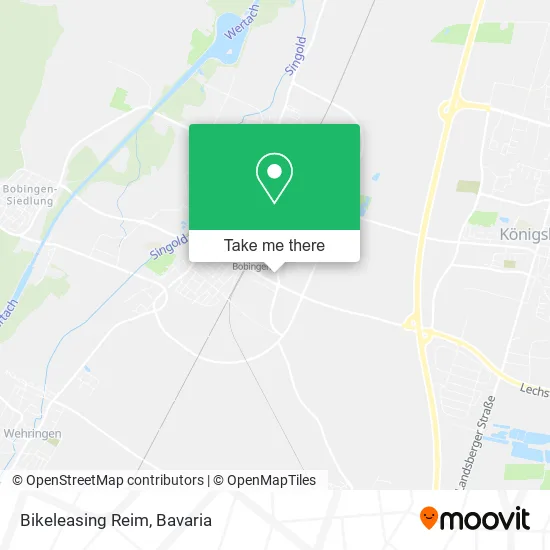 Карта Bikeleasing Reim