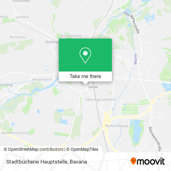 Stadtbücherei Hauptstelle map