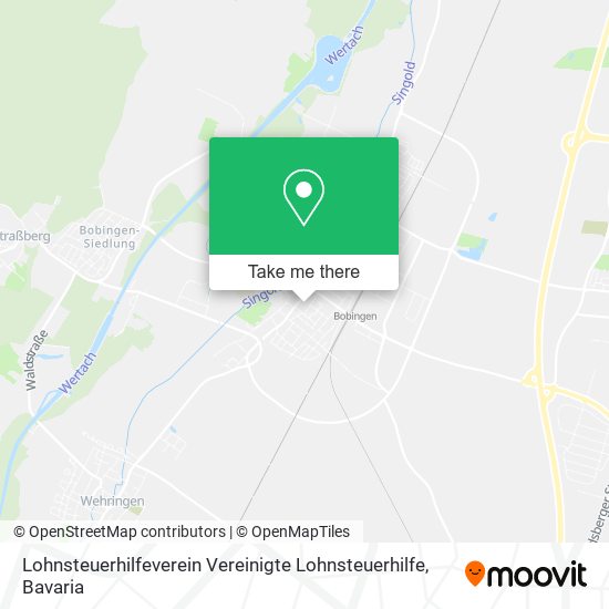 Lohnsteuerhilfeverein Vereinigte Lohnsteuerhilfe map