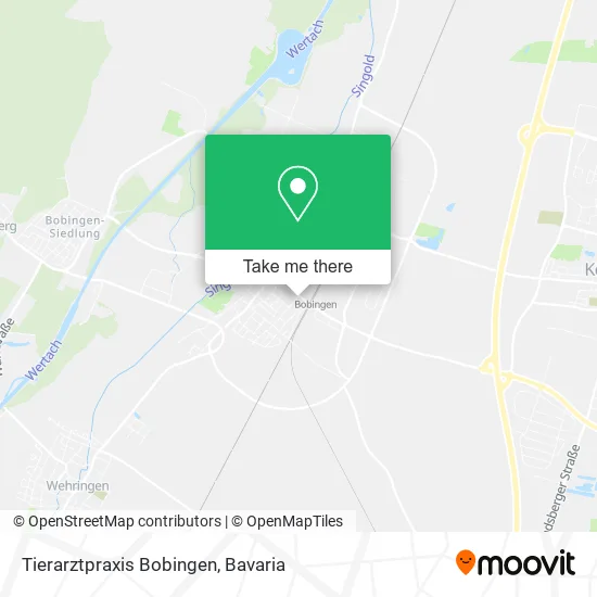Карта Tierarztpraxis Bobingen