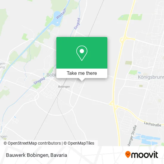 Bauwerk Bobingen map