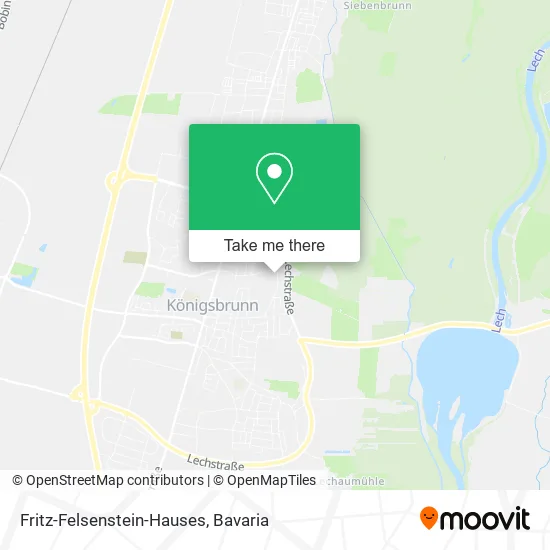 Карта Fritz-Felsenstein-Hauses