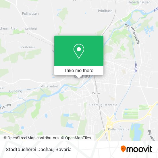 Stadtbücherei Dachau map