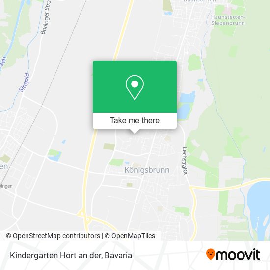Kindergarten Hort an der map
