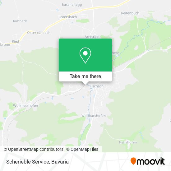 Scherieble Service map