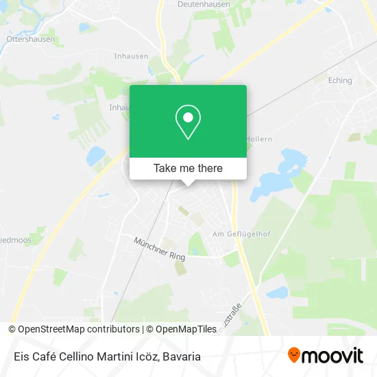 Карта Eis Café Cellino Martini Icöz