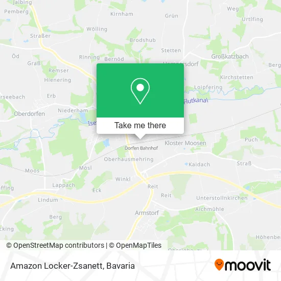 Карта Amazon Locker-Zsanett