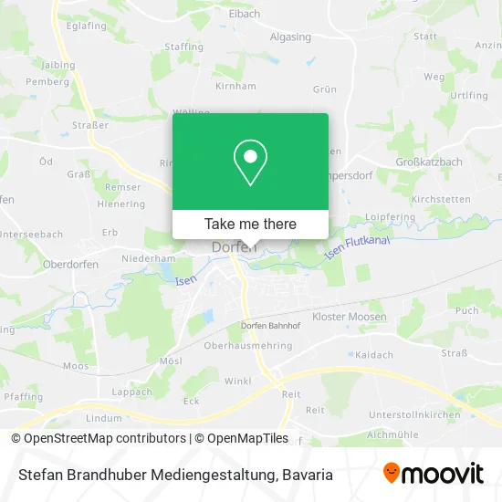 Карта Stefan Brandhuber Mediengestaltung
