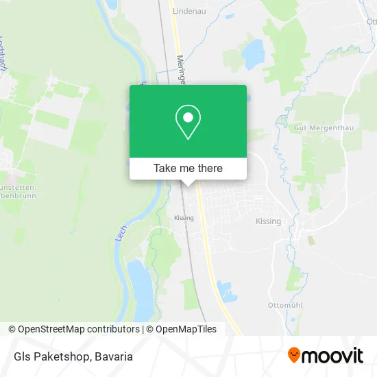 Карта Gls Paketshop