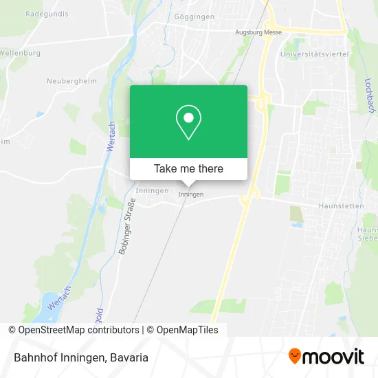 Карта Bahnhof Inningen