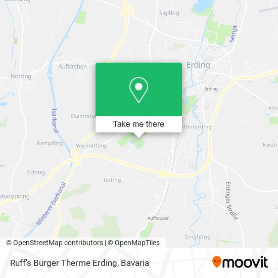 Ruff's Burger Therme Erding map
