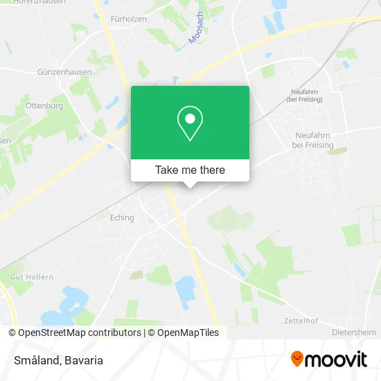 Карта Småland