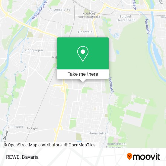 REWE map