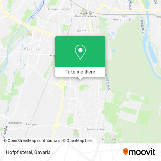Карта Hofpfisterei