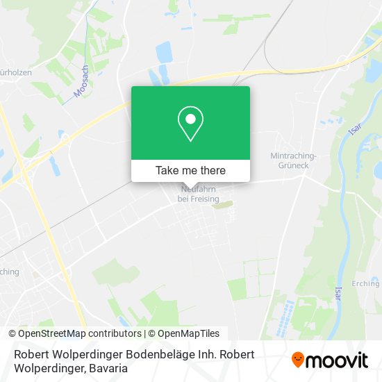 Карта Robert Wolperdinger Bodenbeläge Inh. Robert Wolperdinger