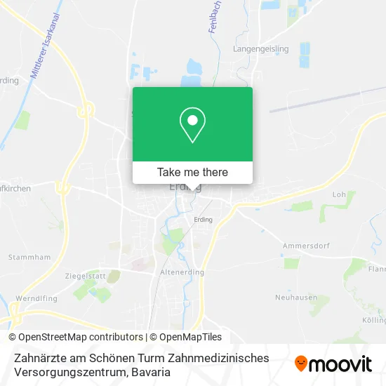 Карта Zahnärzte am Schönen Turm Zahnmedizinisches Versorgungszentrum