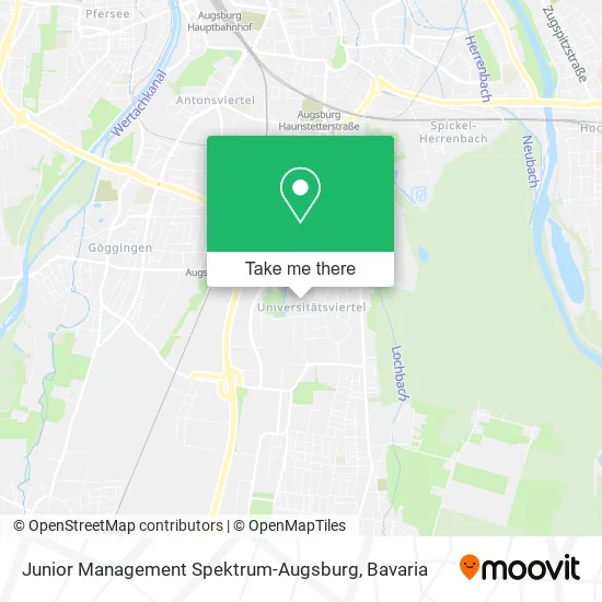 Карта Junior Management Spektrum-Augsburg